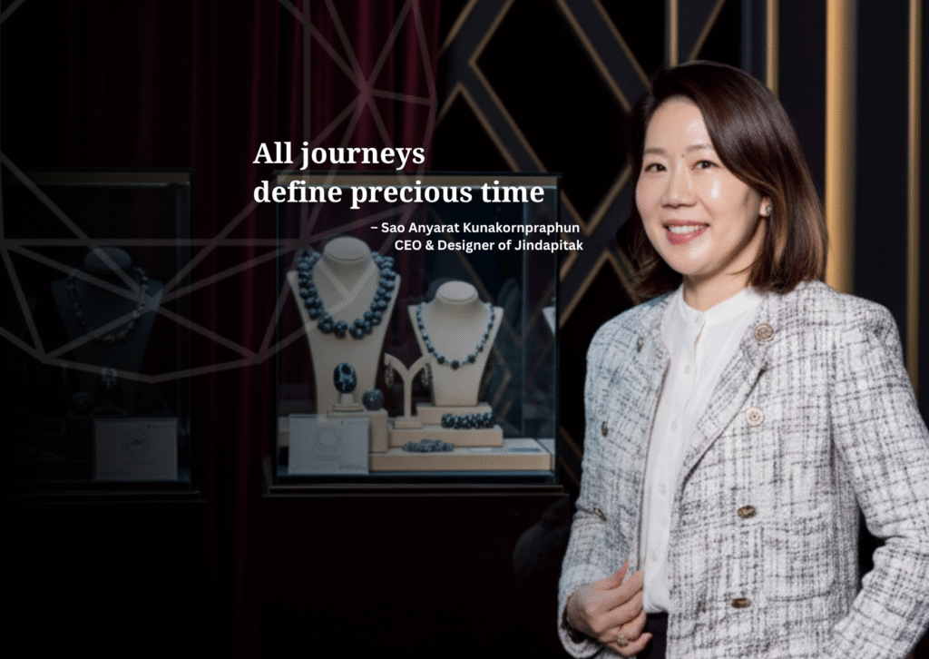 Anyarat Kunakornpraphun CEO and Awards winning Designer of Jindapitak