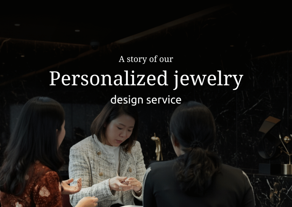 Thai black spinel personalized jewelry design service - Jindapitak